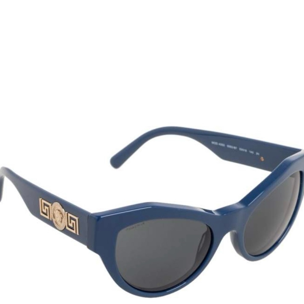 Versace Gold and Blue Sunglasses Fashion Accessories